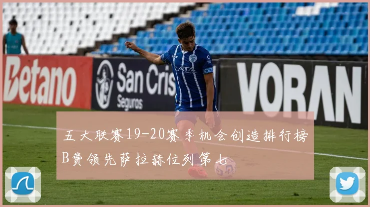 五大联赛19-20赛季机会创造排行榜B费领先萨拉赫位列第七