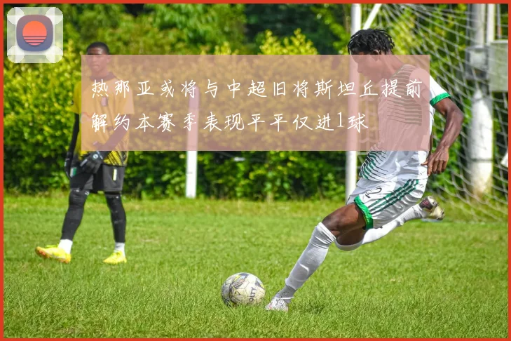 热那亚或将与中超旧将斯坦丘提前解约本赛季表现平平仅进1球